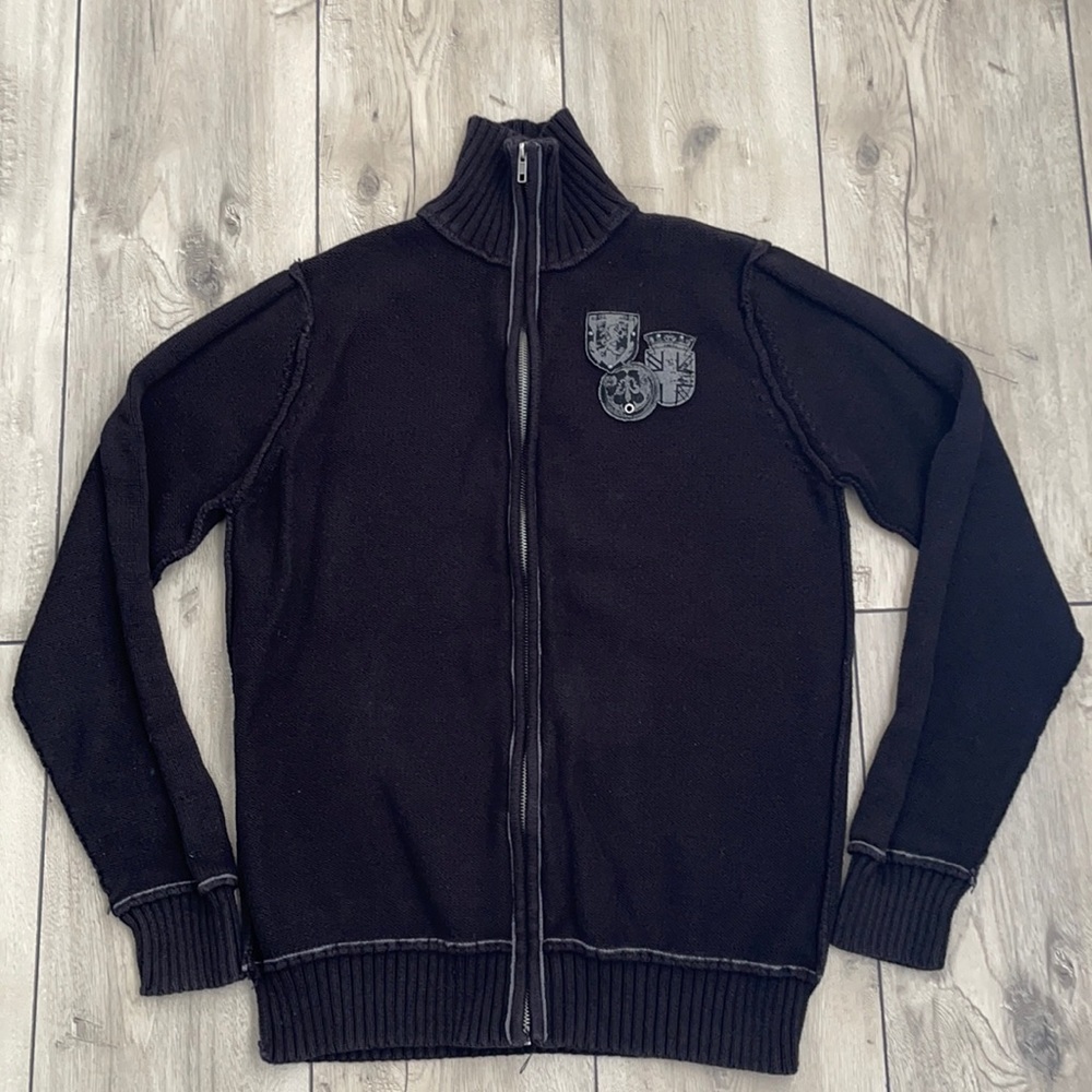 Guess Men’s Black Sweater Size L